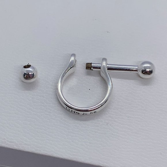 UNO de 50 Ring PICK 1 RING a fun little ball Unisex Ring Jewelry Silver-Plated - Picture 5 of 7